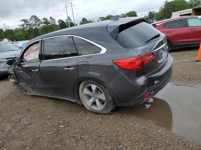 Vin: 5fryd3h2xfb008100, lot: 51219585, acura mdx 20152