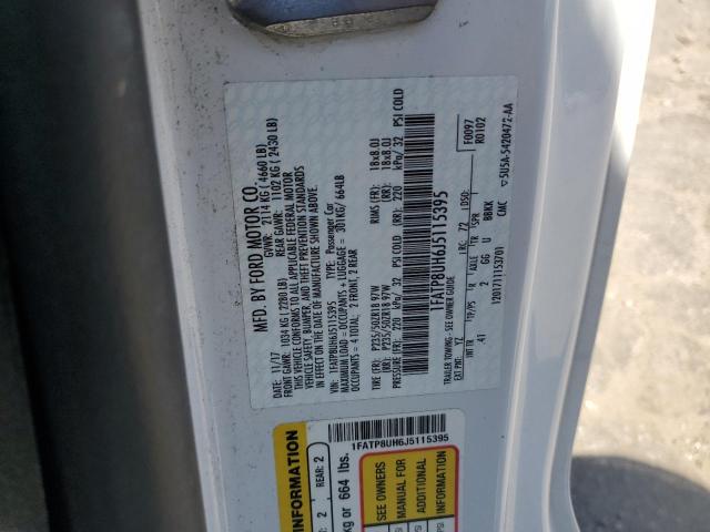2018 FORD MUSTANG - 1FATP8UH6J5115395