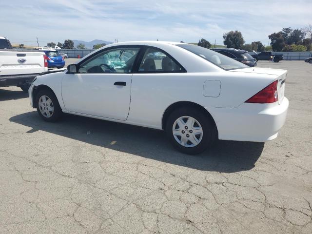 HONDA CIVIC DX V 2004 white  gas 1HGEM22104L018712 photo #3