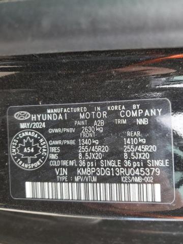 2024 HYUNDAI SANTA FE P KM8P3DG13RU045379