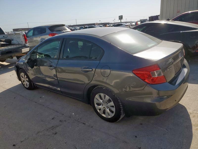 Vin: 19xfb2f51ce087888, lot: 52642655, honda civic lx 20122
