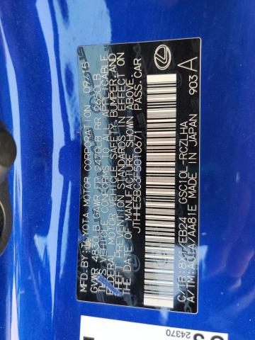2015 LEXUS RC 350 JTHHE5BC3F5010671