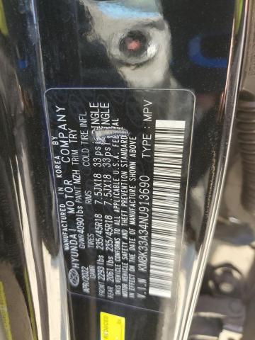 2022 HYUNDAI KONA N LIN KM8K33A34NU913690