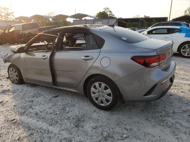 KIA RIO LX 2023 gray  gas 3KPA24AD5PE549430 photo #3