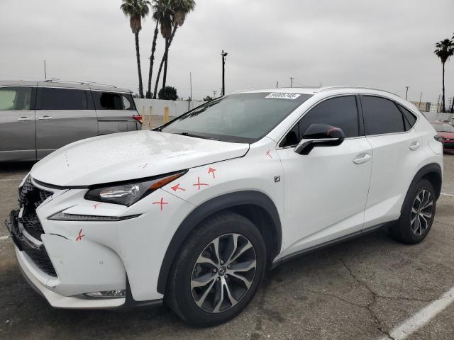 LEXUS NX 200T BA 2017 white  gas JTJYARBZ8H2053428 photo #1