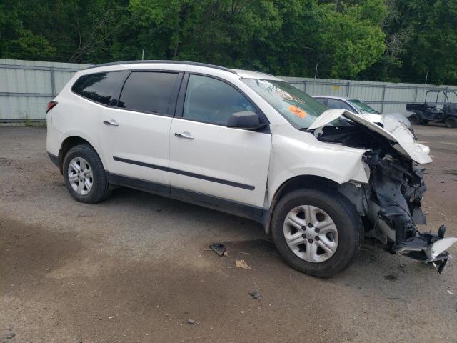 Vin: 1gnkrfed9ej349163, lot: 54894685, chevrolet traverse ls 20144