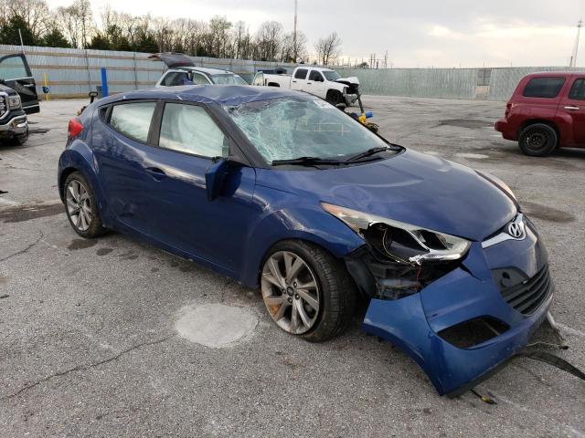 Vin: kmhtc6ad4hu309852, lot: 53441015, hyundai veloster 20174