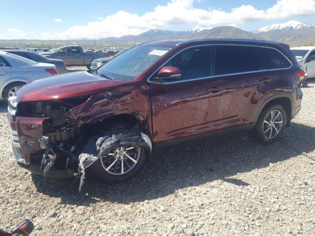 Vin: 5tdjzrfh2ks988314, lot: 54784145, toyota highlander se 2019 img_1