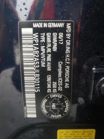 2018 PORSCHE MACAN S - WP1AB2A53JLB30115