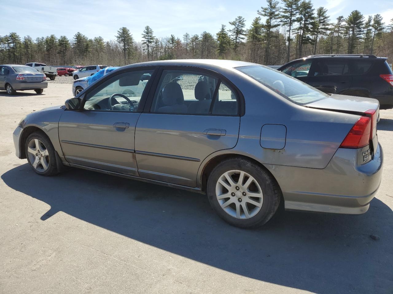 Lot #3139657508 2005 HONDA CIVIC LX