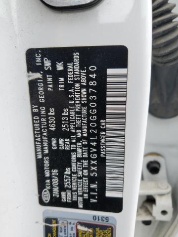 2016 KIA OPTIMA SXL - 5XXGV4L20GG037840