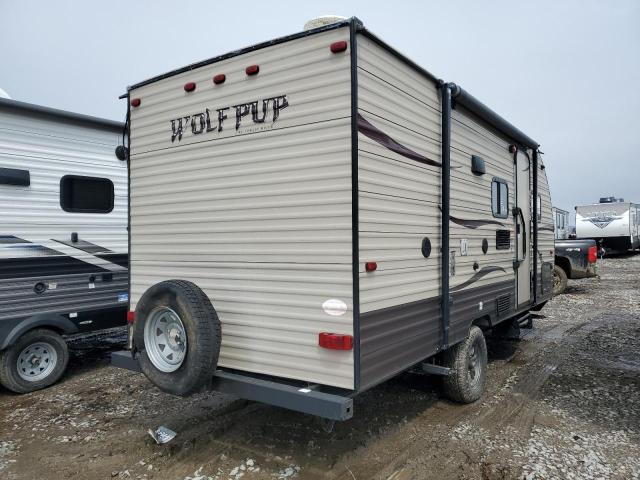WILDWOOD WOLF PUP 2017 beige   4X4TCKT10HK039315 photo #4
