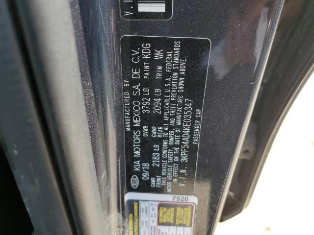 2019 KIA FORTE EX - 3KPF54AD4KE035347