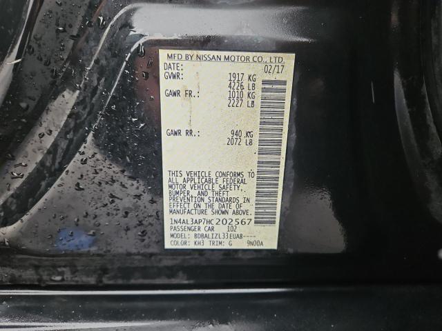 2017 NISSAN ALTIMA 2.5 - 1N4AL3AP7HC202567