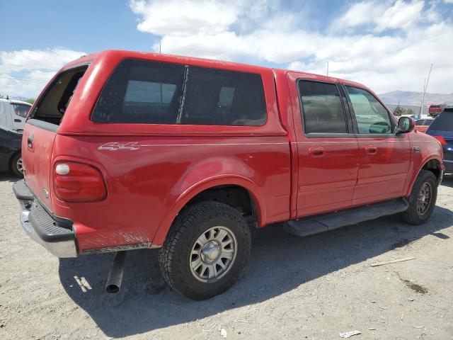 FORD F150 SUPER 2001 red crew pic gas 1FTRW08W41KE31963 photo #4