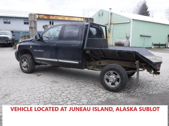 DODGE RAM 2500 S 2006 black  diesel 3D7KS28C86G132401 photo #3