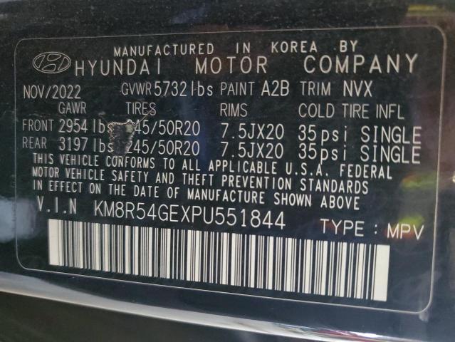 2023 HYUNDAI PALISADE L - KM8R54GEXPU551844