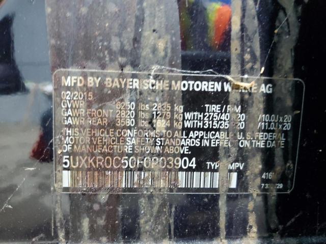 2015 BMW X5 XDRIVE3 5UXKR0C50F0P03904
