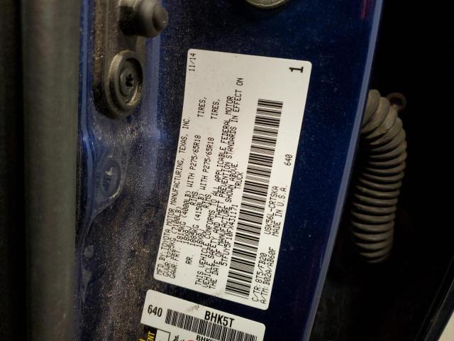 2015 TOYOTA TUNDRA DOU 5TFUY5F10FX431171