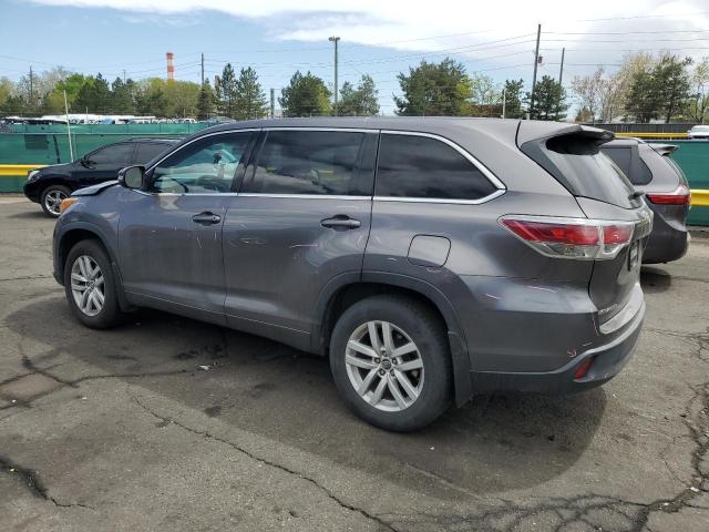 Vin: 5tdbkrfh2gs355585, lot: 54602425, toyota highlander le 20162