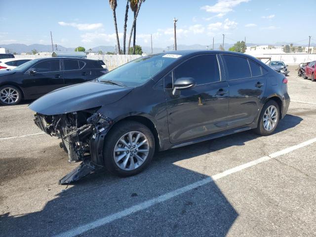 TOYOTA COROLLA LE 2022 black  gas JTDVPMAE4NJ225607 photo #1