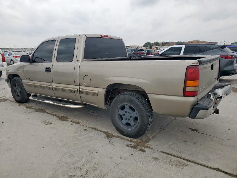 CHEVROLET SILVERADO 2002 tan  gas 2GCEC19T521241012 photo #3