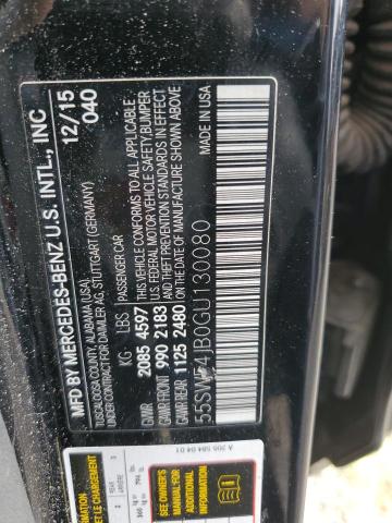 2016 MERCEDES-BENZ C 300 - 55SWF4JB0GU130080