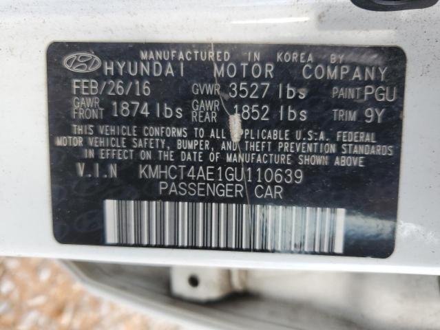 2016 HYUNDAI ACCENT SE - KMHCT4AE1GU110639