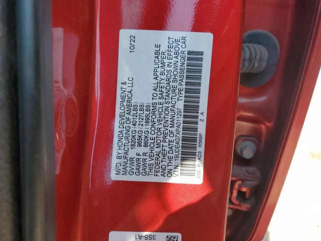 2023 ACURA INTEGRA A- - 19UDE4G7XPA011297