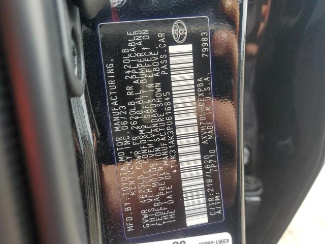 2023 TOYOTA CAMRY 4T1K31AK3PU616845