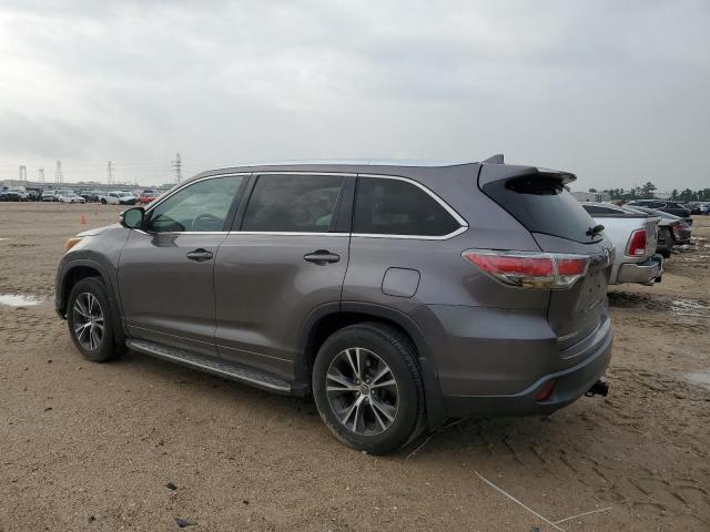 Vin: 5tdkkrfh5gs131565, lot: 54297075, toyota highlander xle 20162