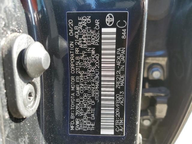 2021 TOYOTA COROLLA LE - JTDEPMAE3MJ120040