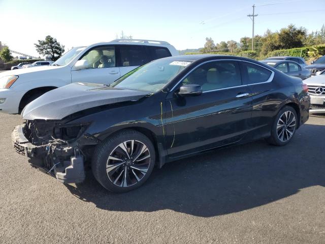 HONDA ACCORD EX 2017 black  gas 1HGCT1B79HA007444 photo #1
