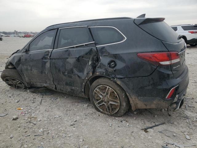 Vin: km8srdhf2hu210940, lot: 53669435, hyundai santa fe se ultimate 20172