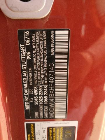 2017 MERCEDES-BENZ C 300 - WDDWJ4JBXHF407143