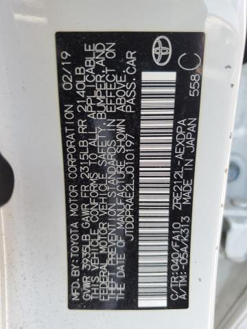 2020 TOYOTA COROLLA L - JTDDPRAE2LJ010197