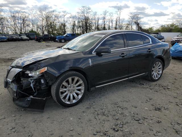 LINCOLN MKS 2009 black  gas 1LNHM94RX9G611741 photo #1