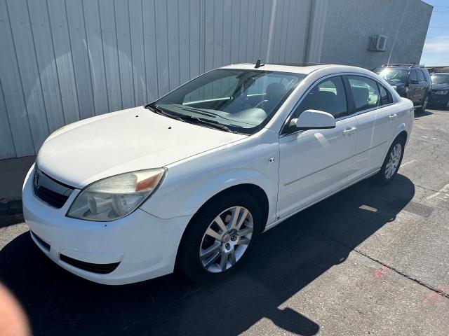 SATURN AURA XE 2008 white sedan 4d gas 1G8ZS57N48F149577 photo #3