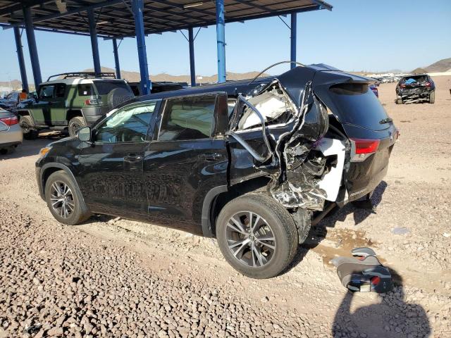 Vin: 5tdzarfhxjs033558, lot: 52631065, toyota highlander le 20182
