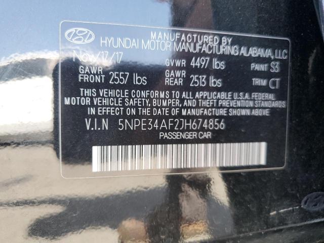 2018 HYUNDAI SONATA SPO - 5NPE34AF2JH674856