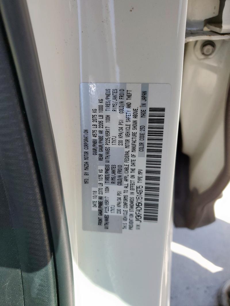2019 MAZDA CX-5 TOURI - JM3KFACM5K1514975