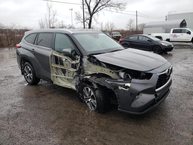 Vin: 5tdgzrbh5ns580121, lot: 51624345, toyota highlander xle 20224