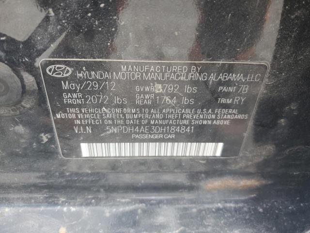 2013 HYUNDAI ELANTRA GL - 5NPDH4AE3DH184841