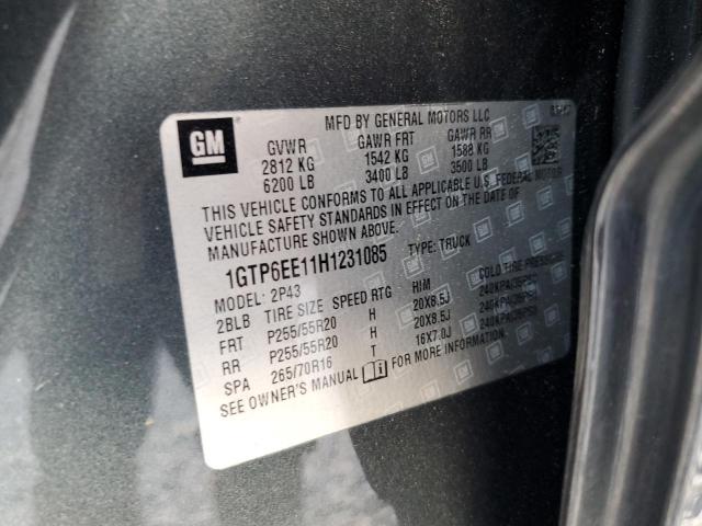 2017 GMC CANYON DEN - 1GTP6EE11H1231085