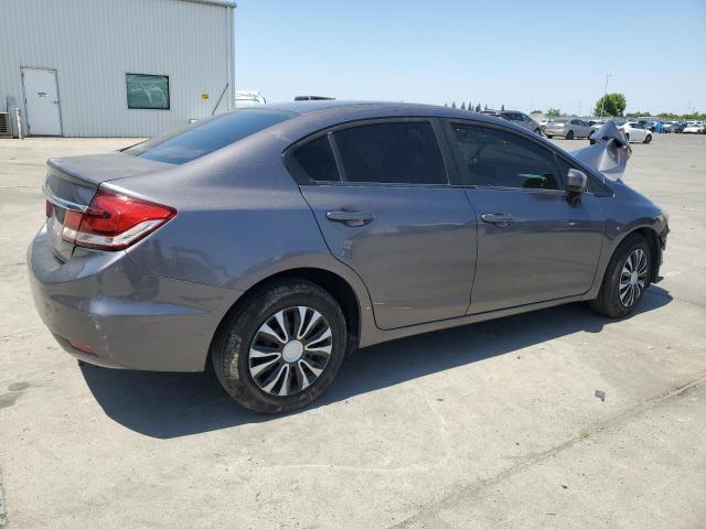 Vin: 19xfb2f52fe233171, lot: 55123345, honda civic lx 20153