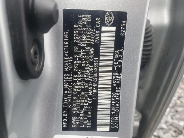 2016 TOYOTA CAMRY LE - 4T1BF1FK9GU538961