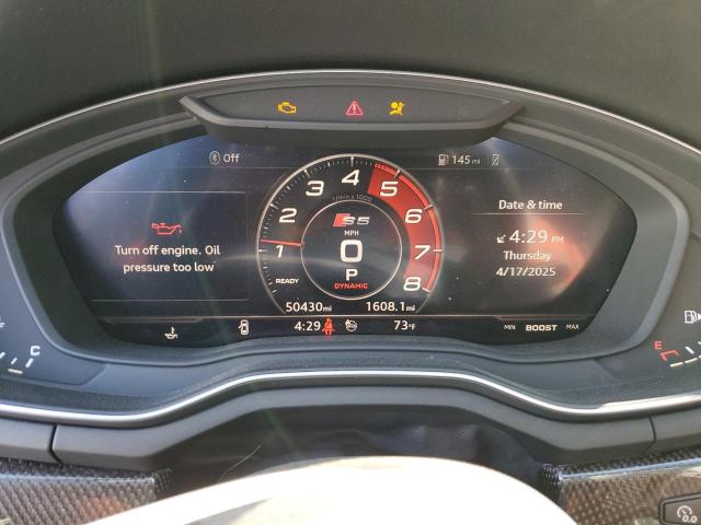 2018 AUDI S5 PREMIUM WAUB4CF56JA115809