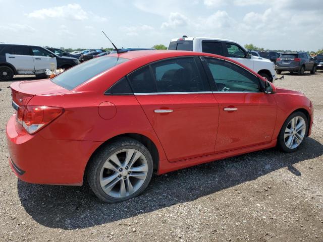 CHEVROLET CRUZE LTZ 2014 red sedan 4d gas 1G1PG5SB5E7263047 photo #4