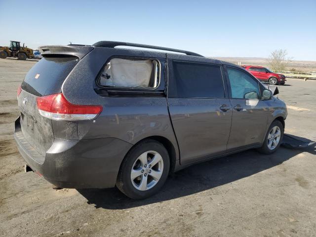 TOYOTA SIENNA LE 2013 gray sports v gas 5TDKK3DC0DS333472 photo #4
