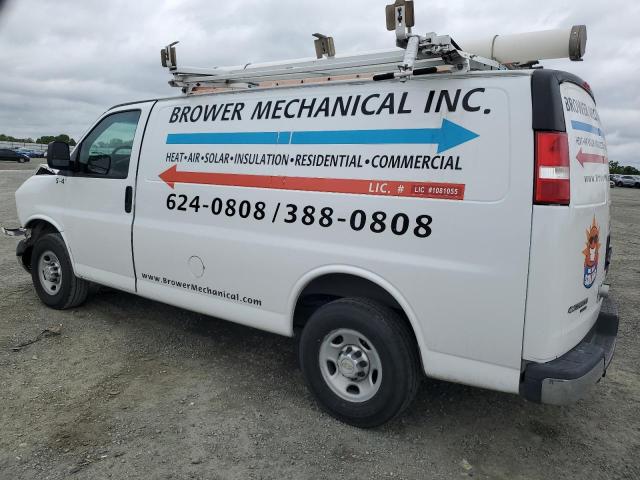 CHEVROLET EXPRESS G2 2014 white  flexible fuel 1GCWGFCA6E1100599 photo #3